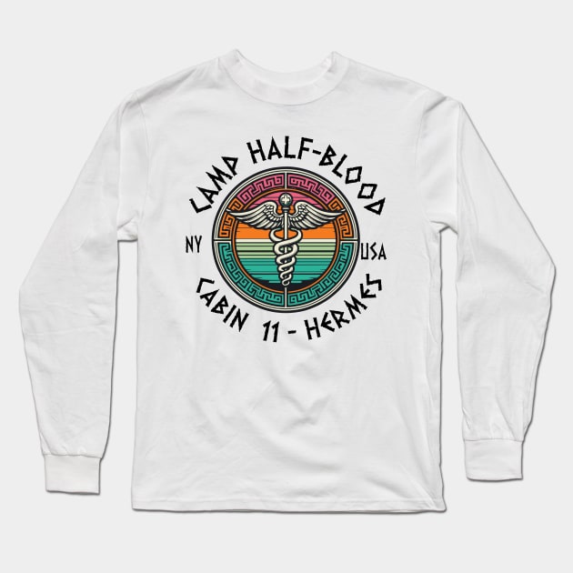 camp half blood - Hermes Long Sleeve T-Shirt by whatyouareisbeautiful
